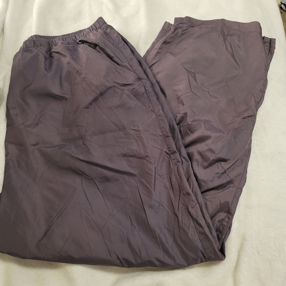 Cabela's Pants Men XL Nylon Wide Legs Elastic Waist Lightweight Track Wind pants